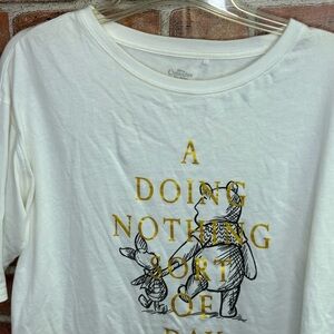 Disney Christopher Robin Cream Tee size M